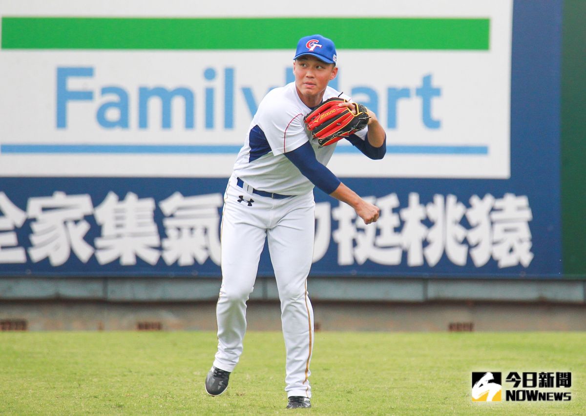 ▲世界棒球12強中華隊外野手王柏融。（圖／記者葉政勳攝 , 2019.10.23）