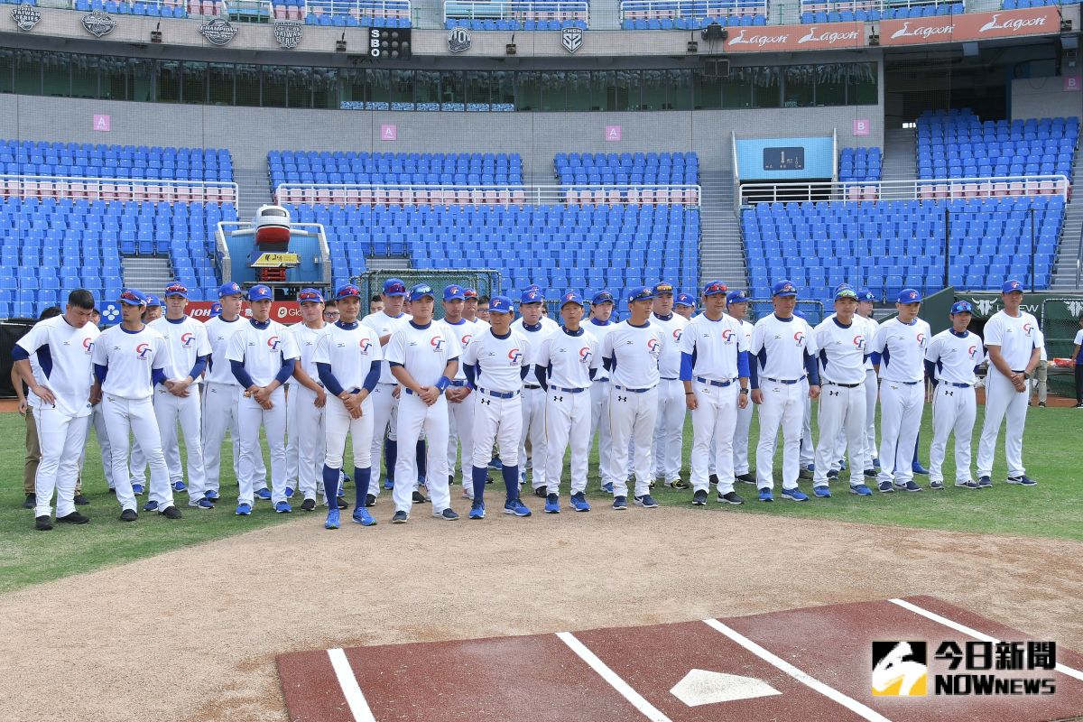 ▲世界棒球12強中華隊開訓典禮。（圖／記者葉政勳攝 , 2019.10.23）