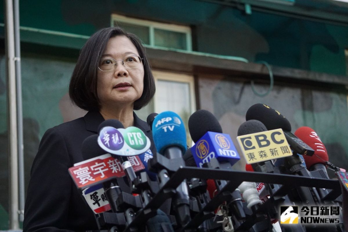 ▲蔡英文總統強調，陳同佳案沒有自首、只有逮補。（圖／NOWnews資料照）