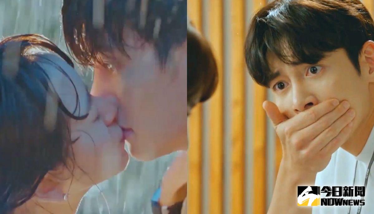 ▲池昌旭被元真兒強吻。（圖／愛奇藝台灣站）