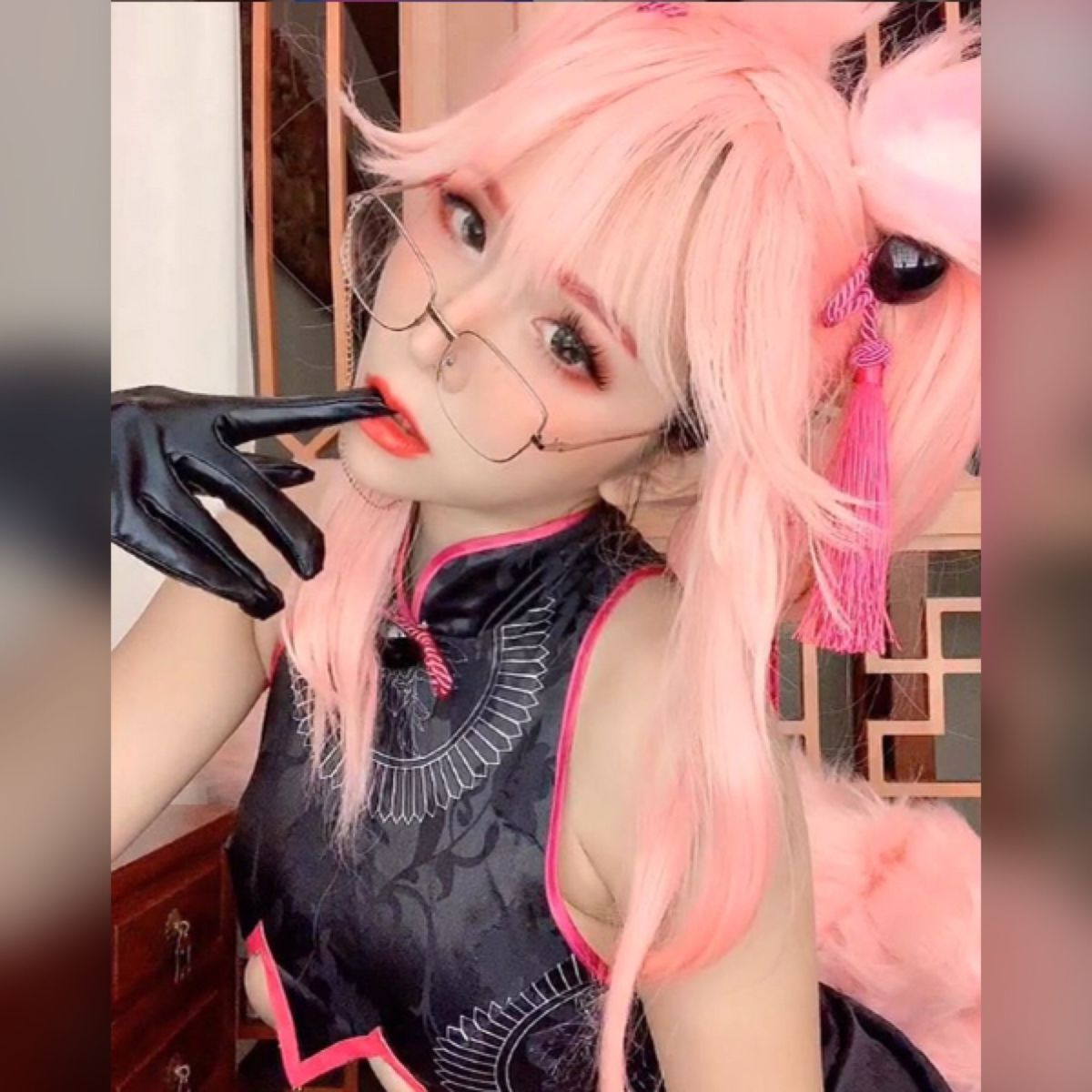 ▲辣模陳香菱Cosplay卡通人物尺度破表。（圖/ 翻攝IG）