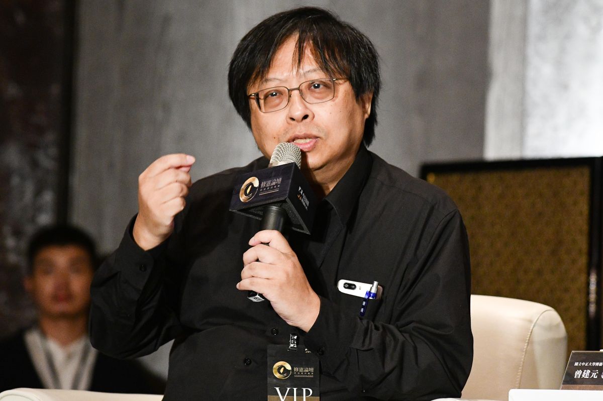 ▲華人民主書院董事會主席曾建元。（圖／NOWnews攝影中心攝）