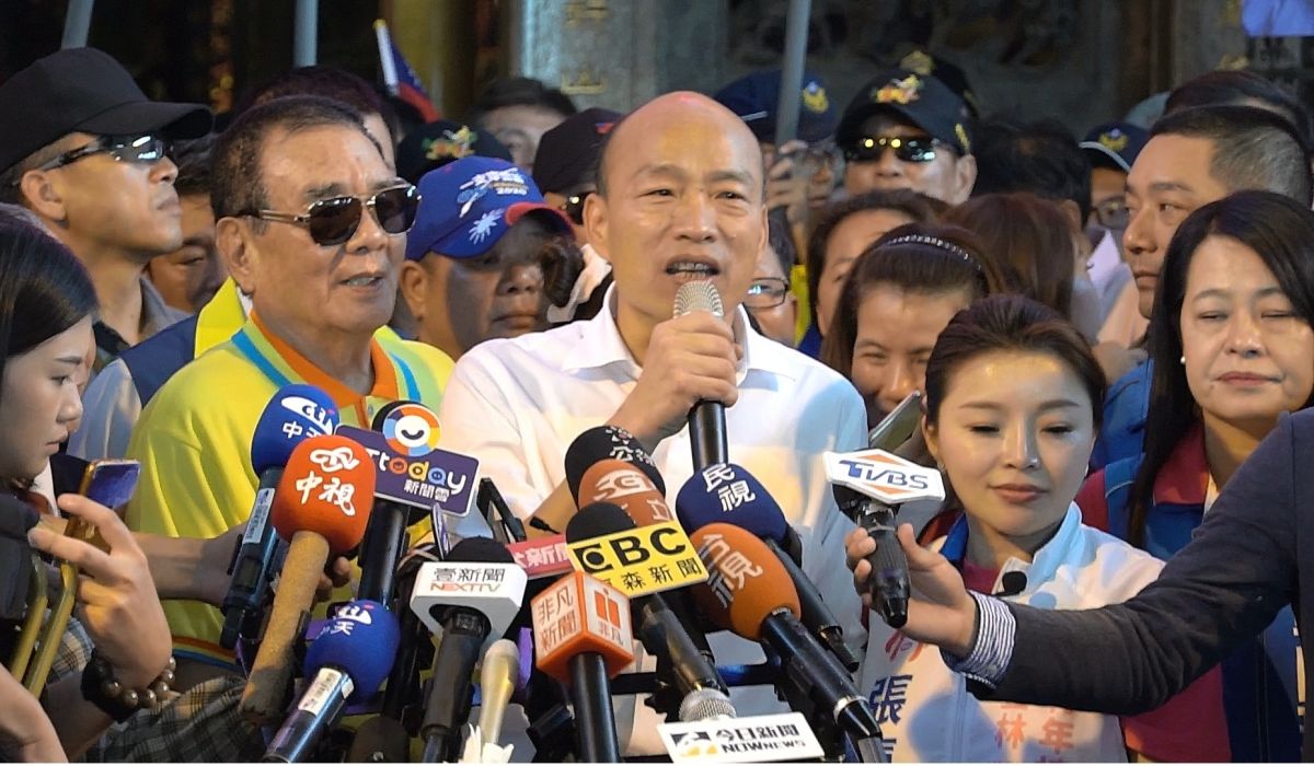 ▲韓國瑜25日說出「免費遊學」概念的政見，引發熱議。（圖／NOWnews資料照片）