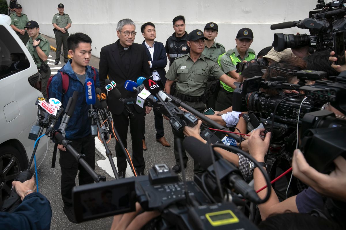 ▲港女命案兇嫌陳同佳已香港出獄，未來是否來台，外界高度關注。（圖／美聯社／達志影像）