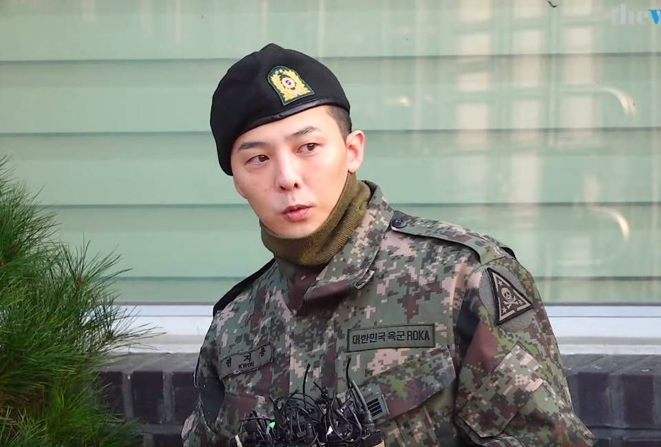 ▲GD終於退伍了。（影片截圖）