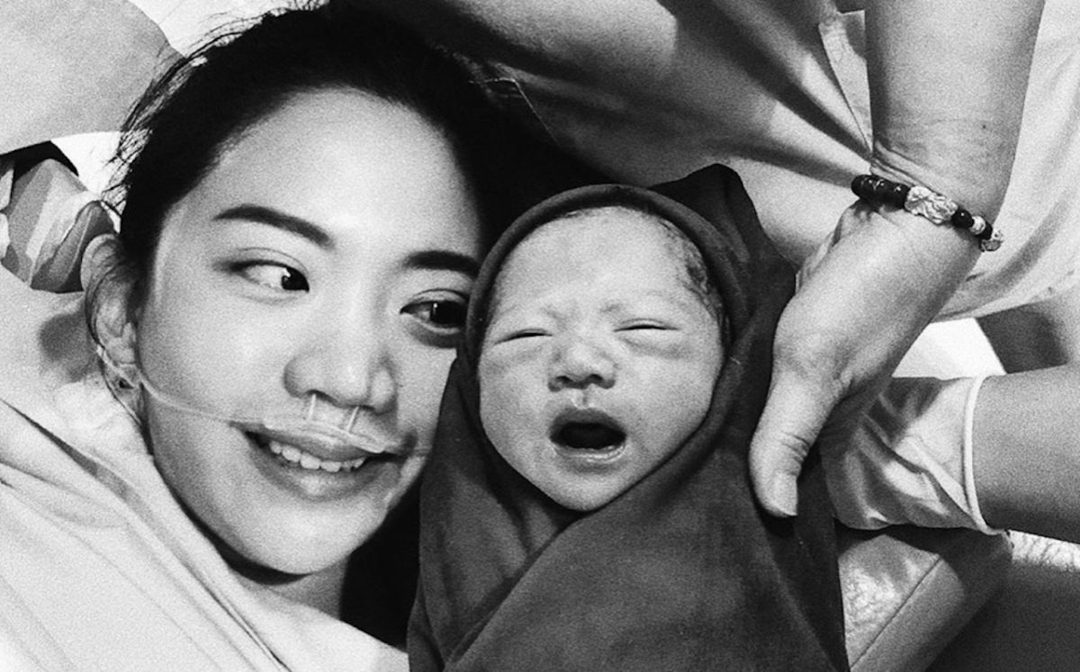 ▲陳艾琳生下女兒。（圖／翻攝IG）