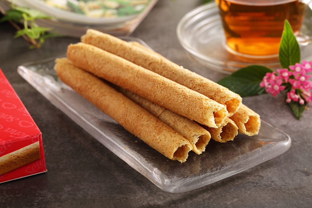 ▲有網友在 PTT 八卦版好奇詢問，喜年來蛋捲真的是最強蛋捲嗎？貼文立刻引發熱議，釣出老饕驚曝另一夯牌蛋捲。（示意圖／翻攝自喜年來蛋捲官網）

