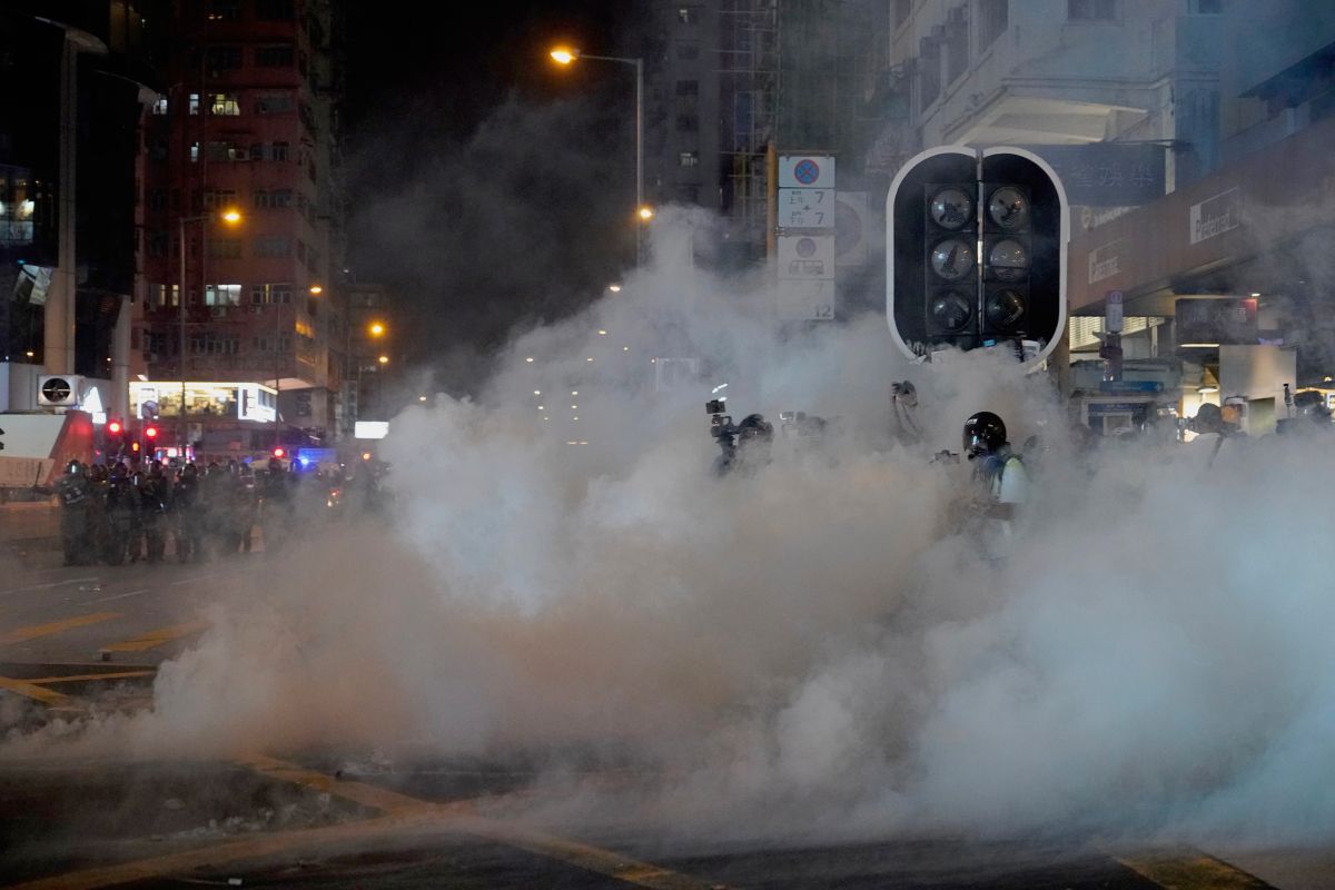▲中國大陸政府試圖封鎖支持香港抗議的言論。（圖／美聯社／達志影像）