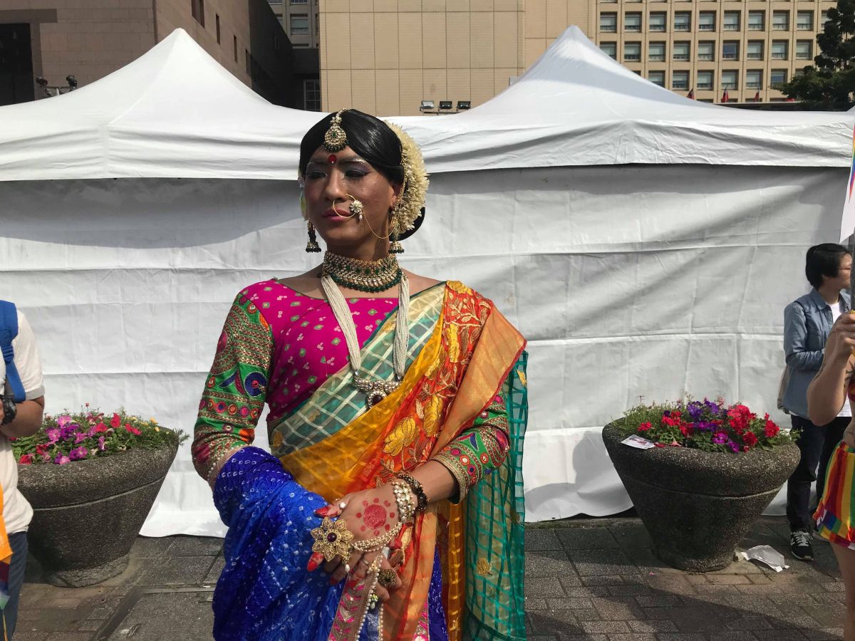 20萬名參與者同入這場遊行，同時，這是台灣繼5月17日同性婚姻合法後的第一次大遊行。（圖／記者賴正琳攝於108年10月26日）