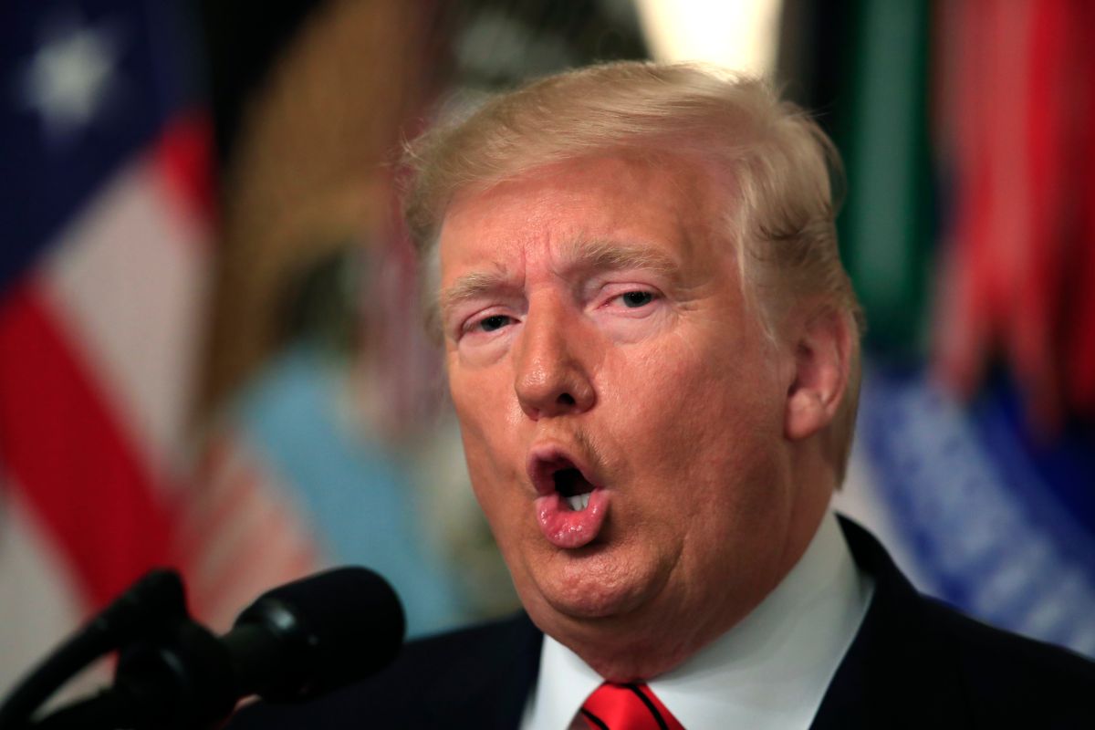 ▲美國總統川普，近日宣布將永久居住地從紐約改為佛羅里達州，理由是紐約首長對他不好，引發一連串政治口水戰。資料照。（圖／美聯社／達志影像）