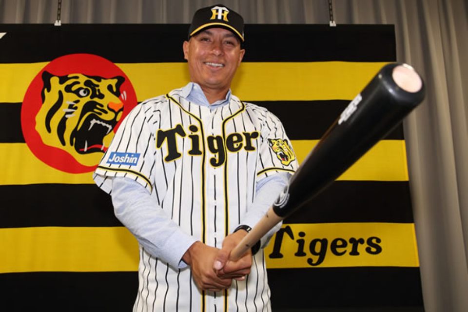 阪神洋砲Efren Navarro。（圖／阪神官網）