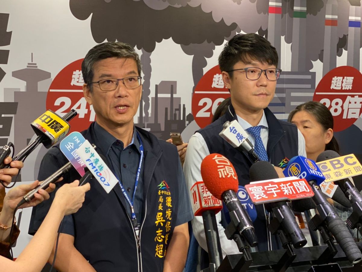 ▲台中火力發電廠燃煤機組放流水「硼」超標24倍，中市府宣布重罰6000萬元罰鍰，限期中火12月完成改善。 (圖／柳榮俊攝2019.10.28)