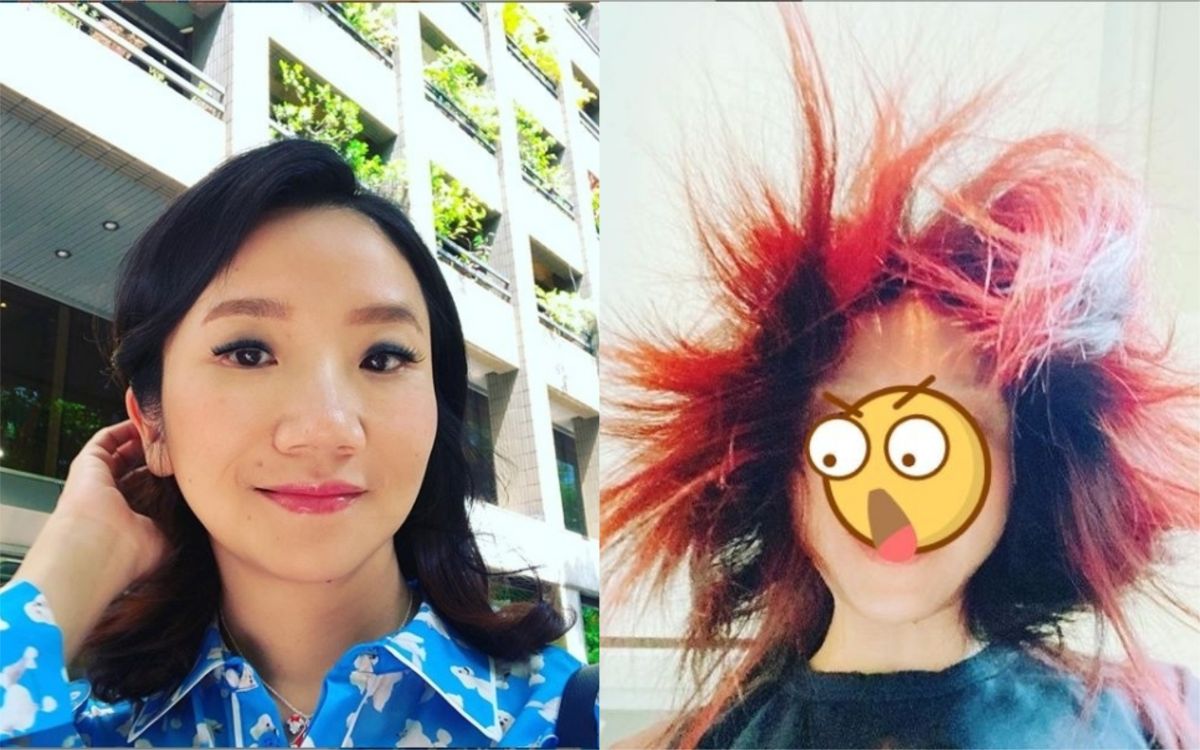 ▲陶晶瑩大膽曬出自己的素顏照。（圖／翻攝IG） 

 