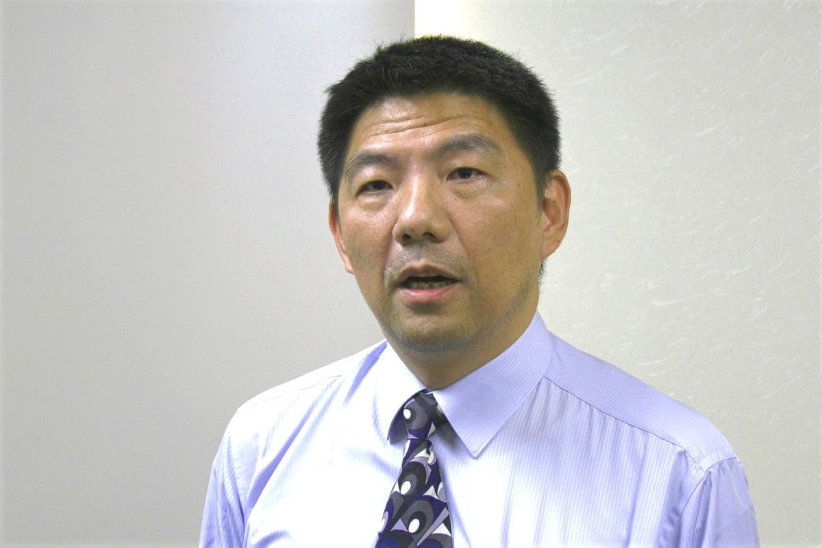 ▲金門地檢署檢察長洪家原表示，郭士均是在昨天下午搭乘大陸漁船偷渡回金門時遭逮捕。（圖／蔡若喬攝, 2019.10.28）