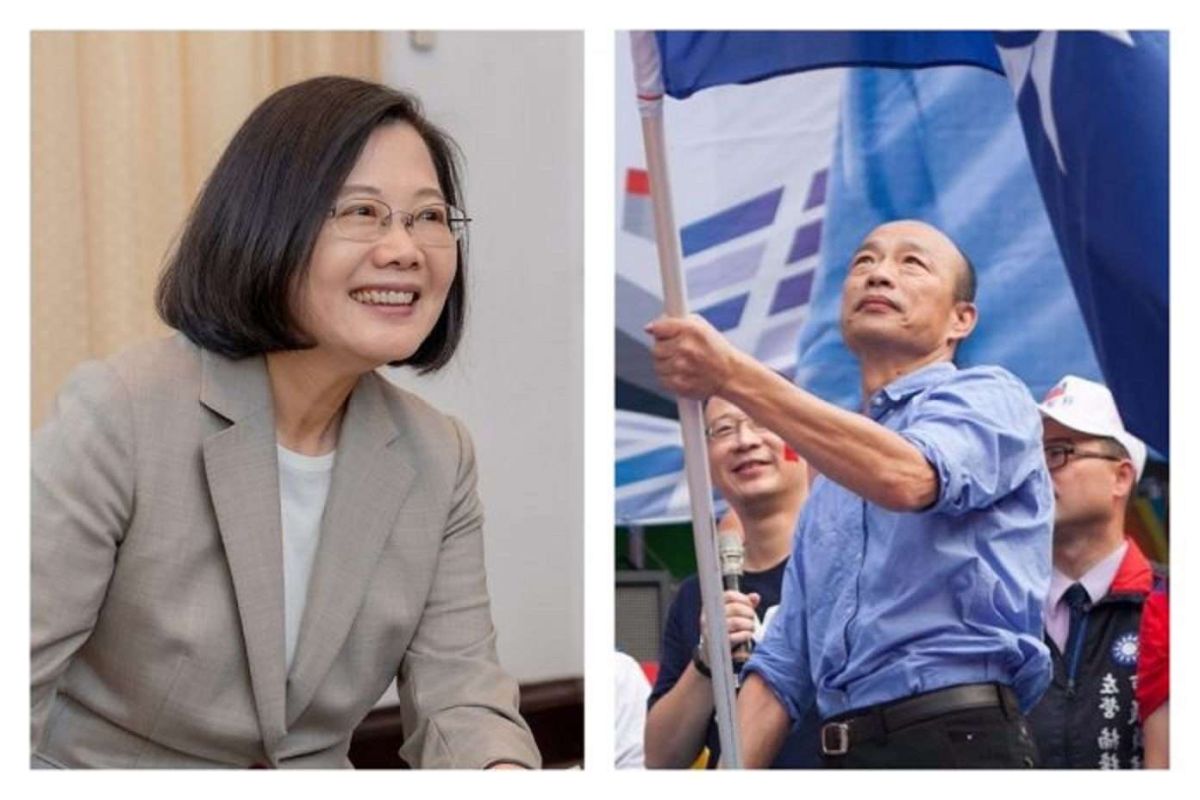 ▲韓國瑜酸民進黨的蔡賴配是選票考量，兩人不夠同心。（圖／NOWnews資料照片）