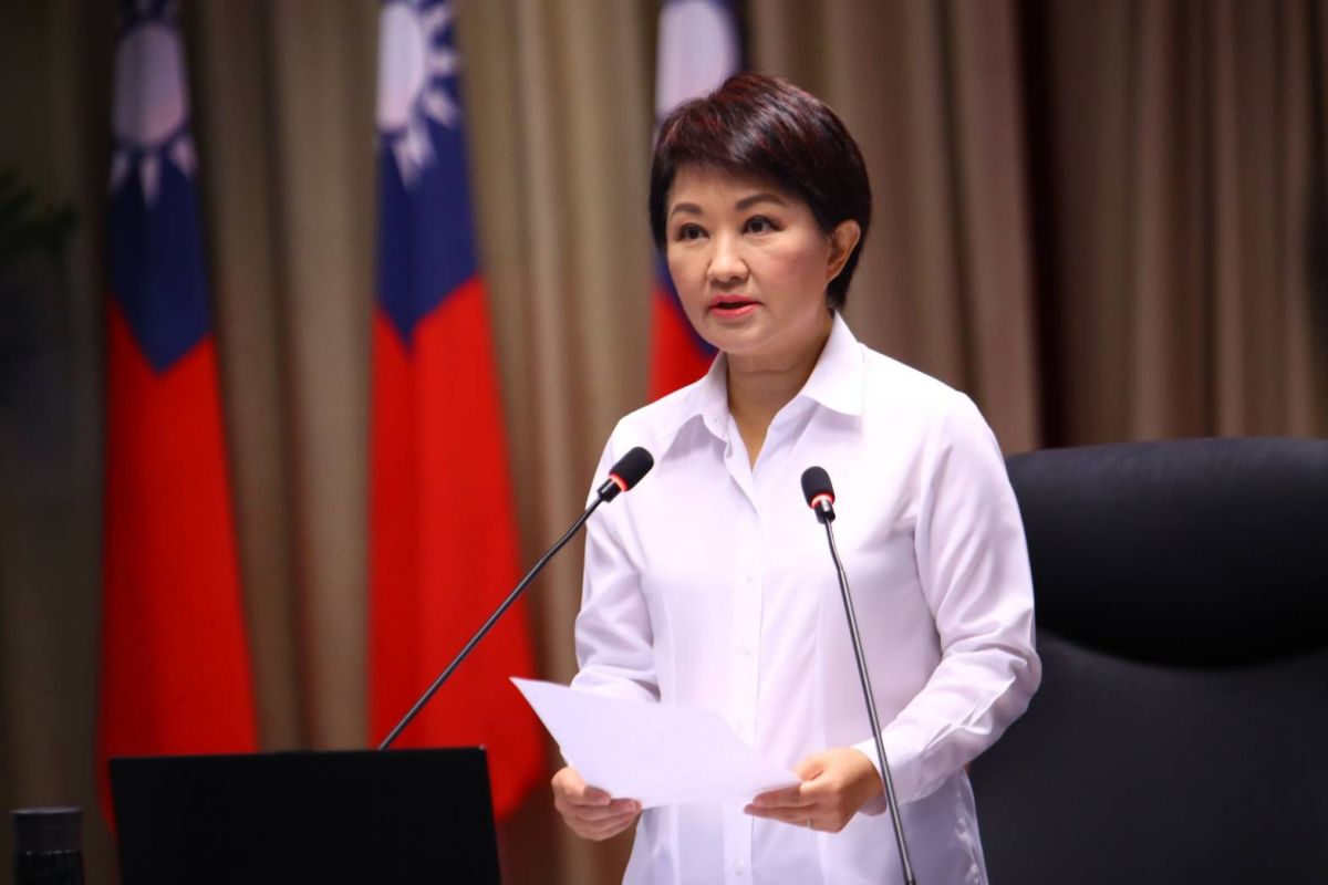 ▲針對中火燃煤機排放嚴重超標的「硼」汙染，市長盧秀燕重申，身為國營事業，應以身作則，市府不會官官相護。 (圖／柳榮俊攝2019.10.29)