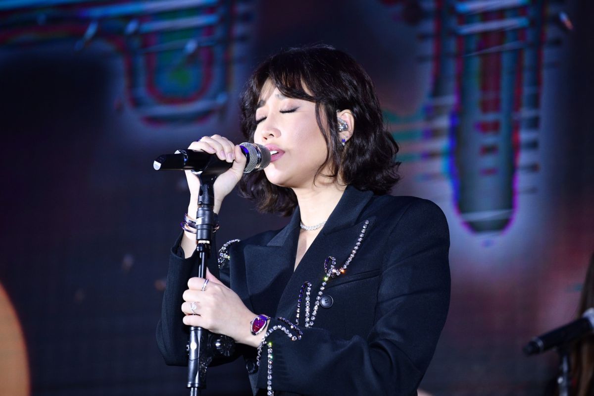 ▲A-Lin舉行音樂會。（圖／記者林柏年攝, 2019.10.29）