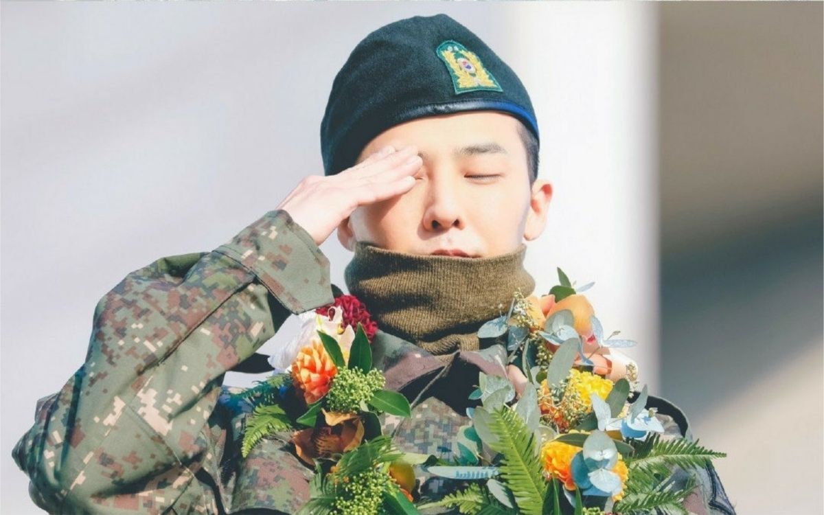 ▲ GD 於上周末正式退伍。（圖／ 翻攝微博）