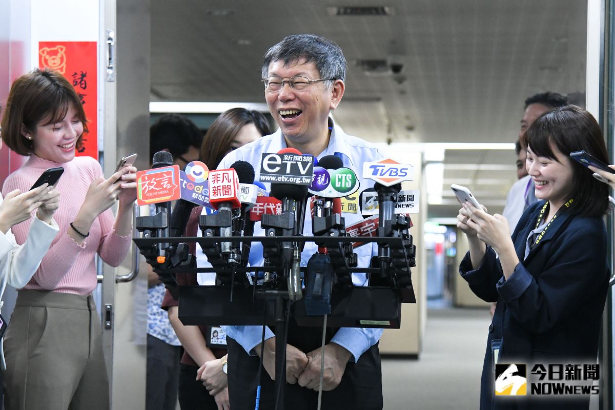 ▲台北市長柯文哲。（圖／記者葉政勳攝 , 2019.10.30）