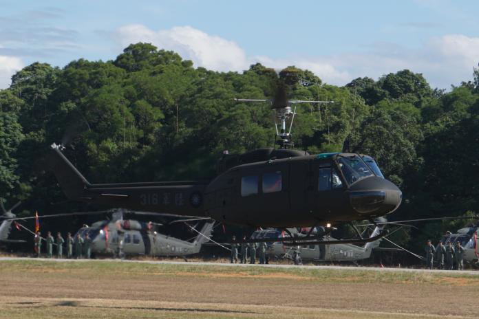 ▲陸軍30日為UH-1H直升機舉行除役典禮。（圖／記者呂炯昌攝, 2019.10.30）