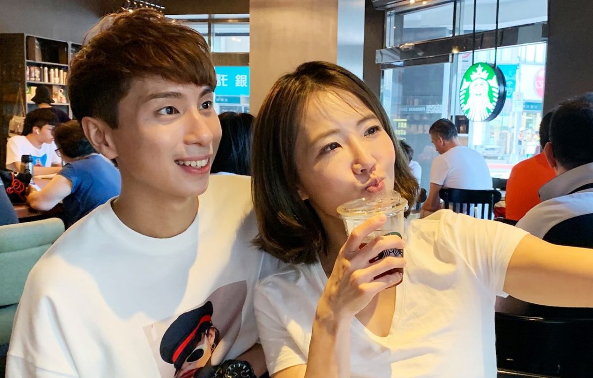 ▲丘俊鑫和謝忻合影。（圖／翻攝IG）