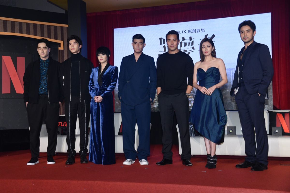 ▲《罪夢者》演員出席記者會。（圖／記者林柏年攝）