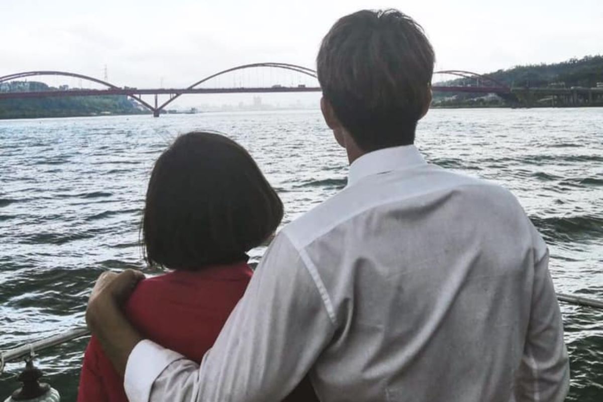 ▲正浩、沈董組CP。（圖／翻攝臉書）