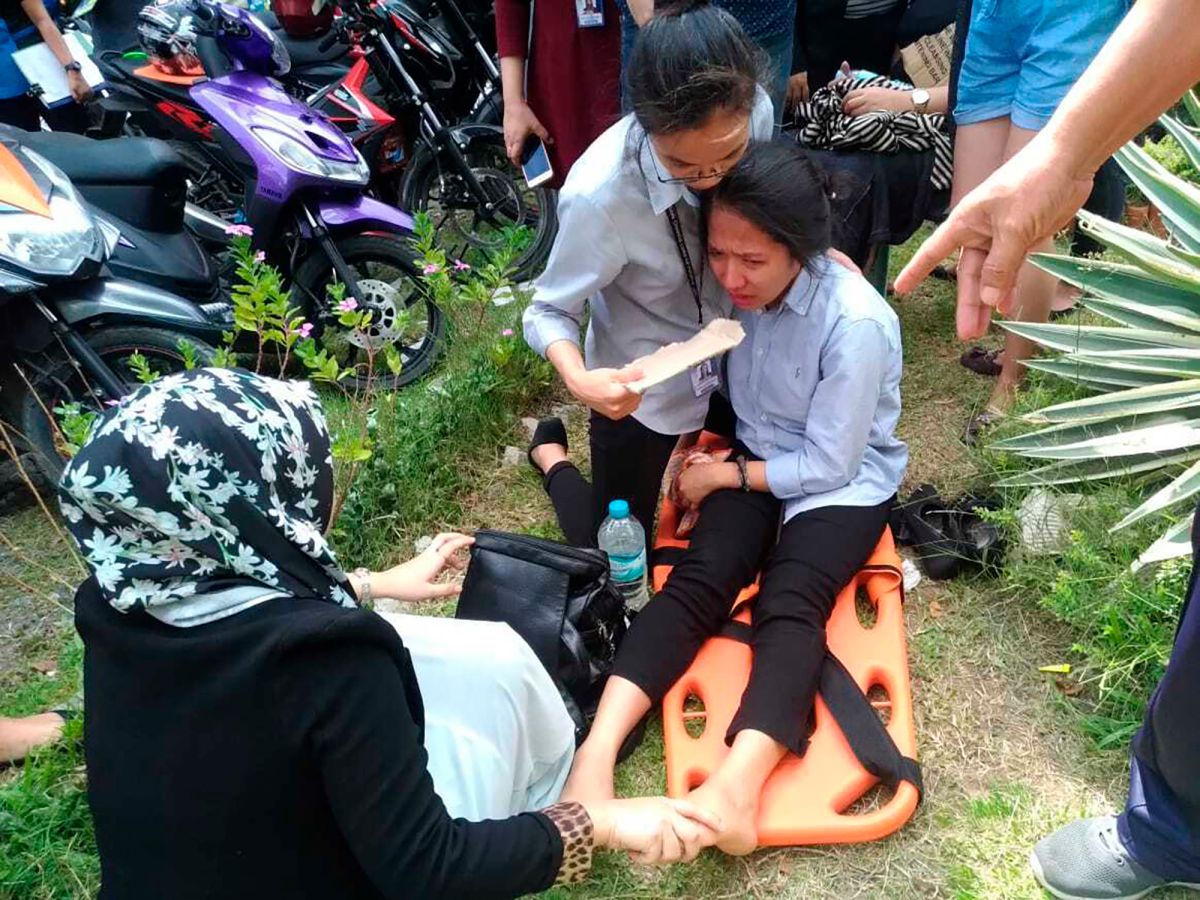 ▲菲律賓民答那峨島 29 日才剛發生芮氏規模 6 以上強震。（圖／美聯社／達志影像）