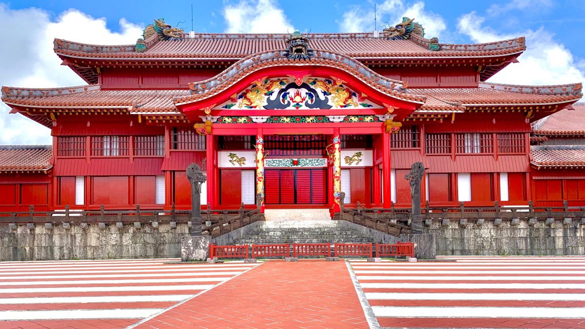 ▲首里城主殿外觀，於今年 7 月拍攝。（圖／讀者提供）