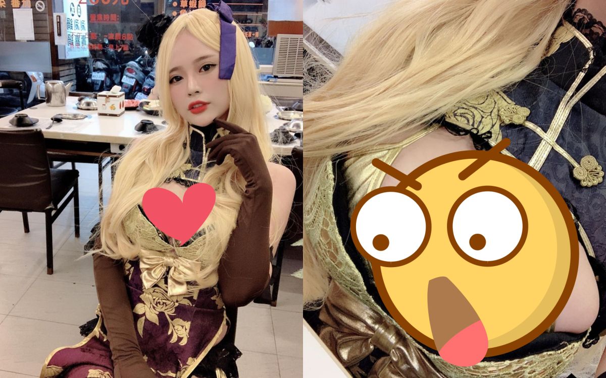 ▲網美謝夏天萬聖節裝扮超美。（圖／翻攝謝夏天 IG ）