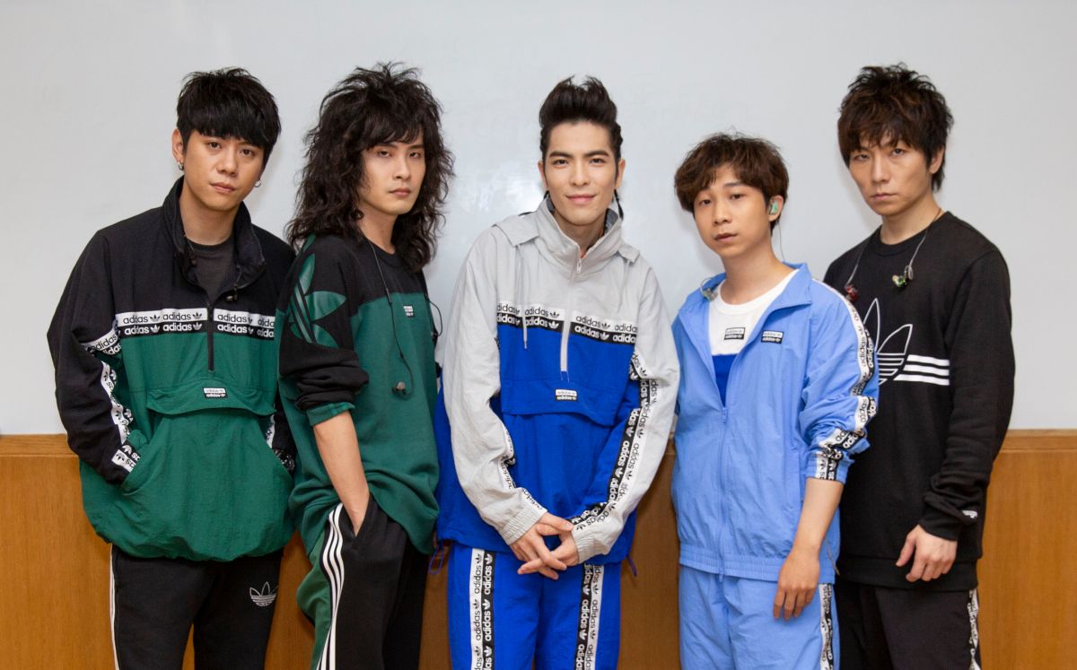 ▲蕭敬騰率獅子LION在文化大學開唱。（圖／華納音樂提供）