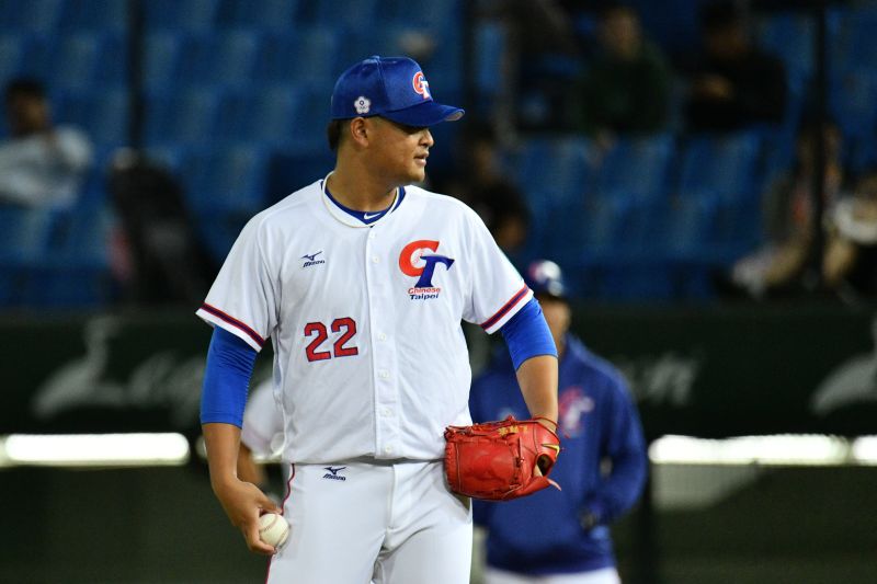 ▲世界棒球12強，中華隊vs.墨西哥隊，中華隊後援投手王躍霖。（圖／記者葉政勳攝）