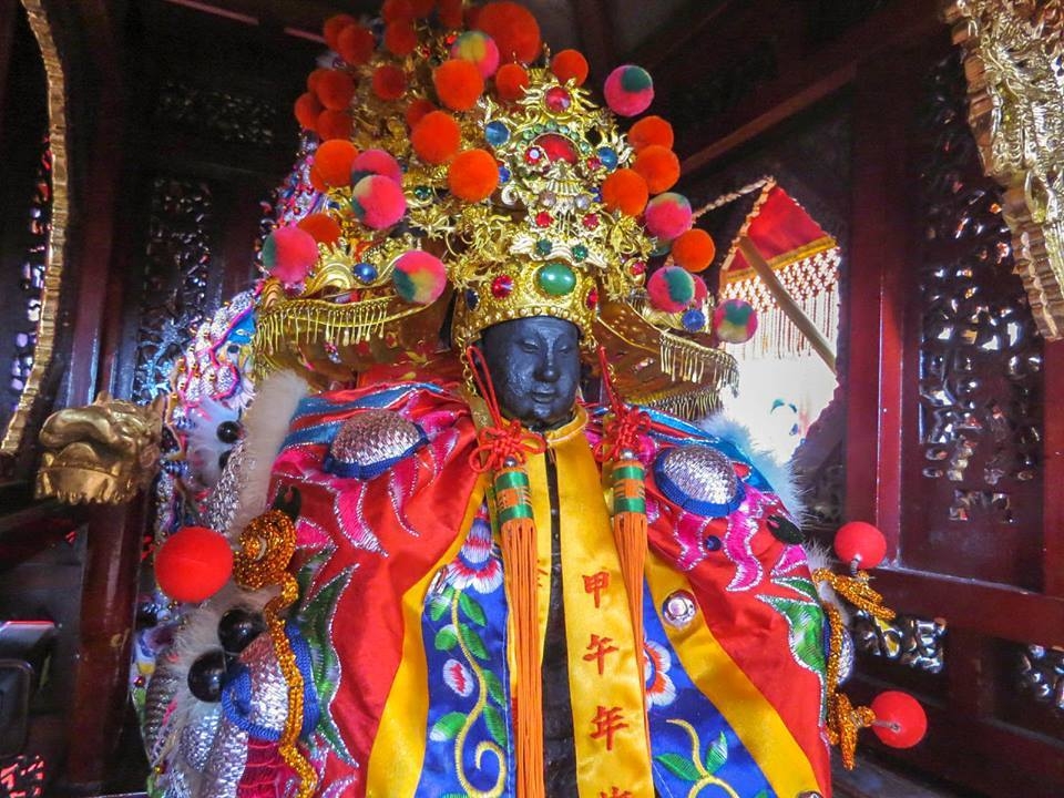 南鯤鯓代天府吳府千歲。(圖/翻攝自神韻之美粉專)