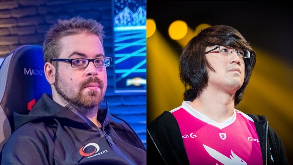 Casie（左）、Bloodyface（右）分別拿下《爐石戰記》大師職業賽歐洲區及美洲區冠軍。   圖：暴雪提供，新頭殼合成