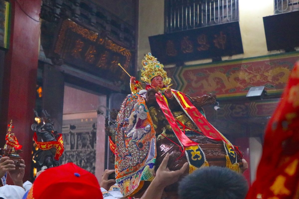 中壇元帥三太子。（圖／翻攝自新營太子宮粉專）