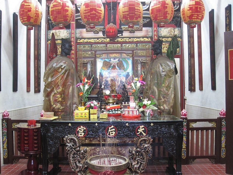 楠梓天后宮正殿。（圖／WIKI圖庫，Pbdragonwang攝）