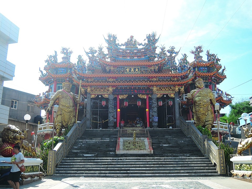 竹灣大義宮外景。（圖／WIKI圖庫，舟集 Toadboat攝）