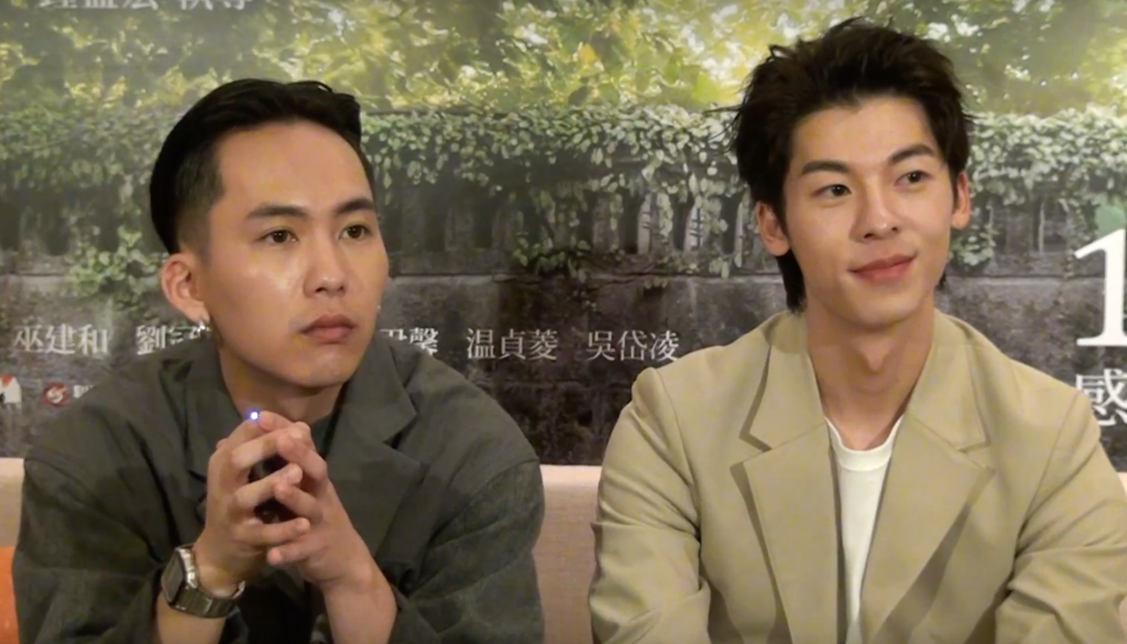 ▲許光漢與巫建和接受《姊妹淘》專訪。（圖／姊妹淘）