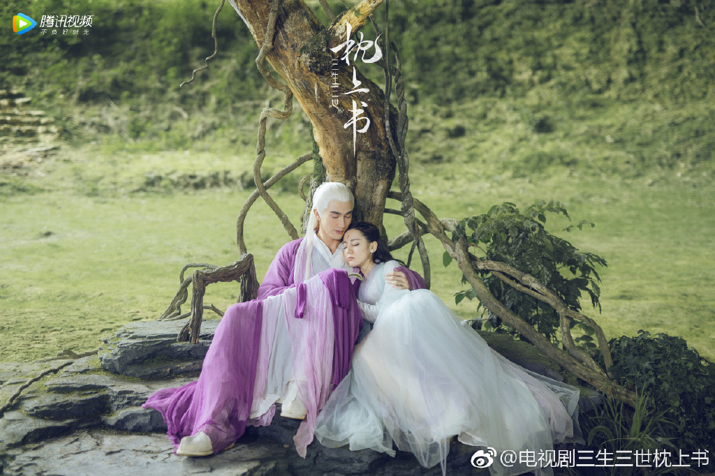 ▲《三生三世枕上書》由迪麗熱巴、高偉光主演。（圖／翻攝微博）