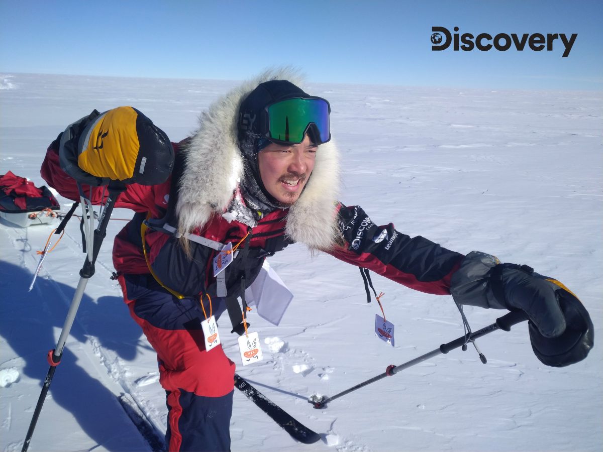 ▲宥勝挑戰自我。（圖／Discovery）