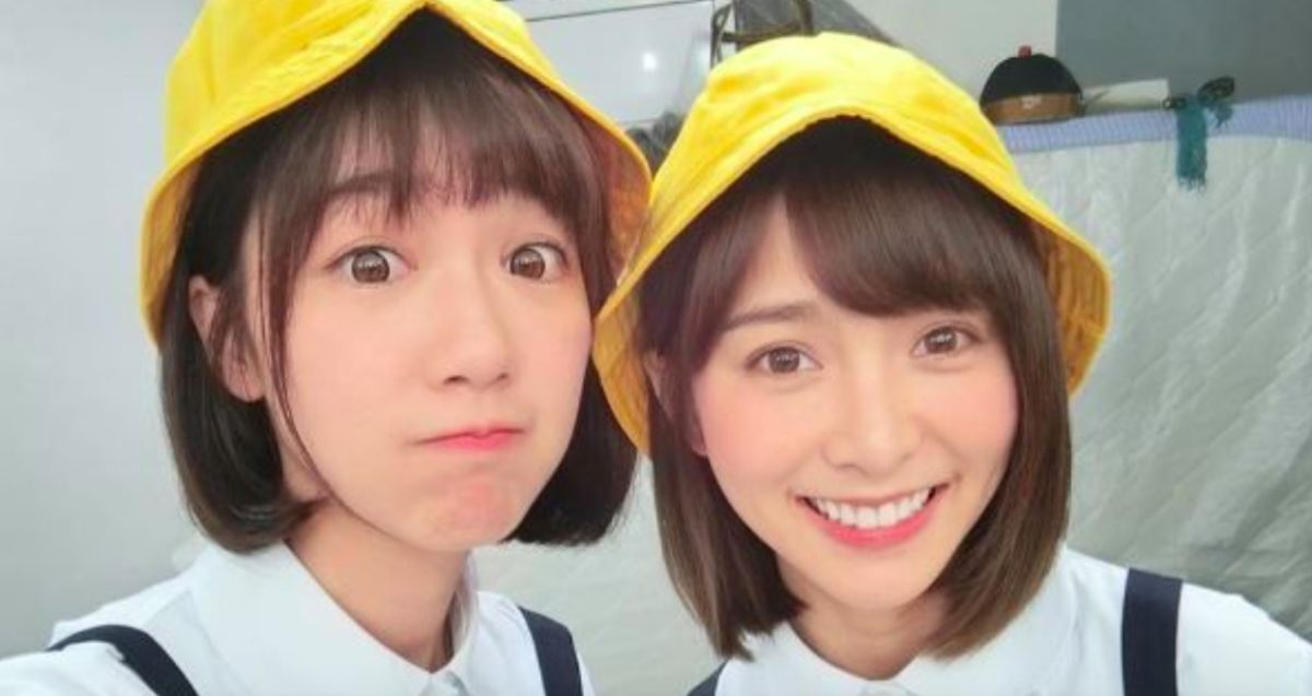 ▲木曜四超玩兩大女神泱泱以及溫泥。（圖／翻攝臉書）