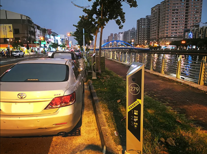 ▲臺南市智慧路邊停車計費系統。（宏碁提供）