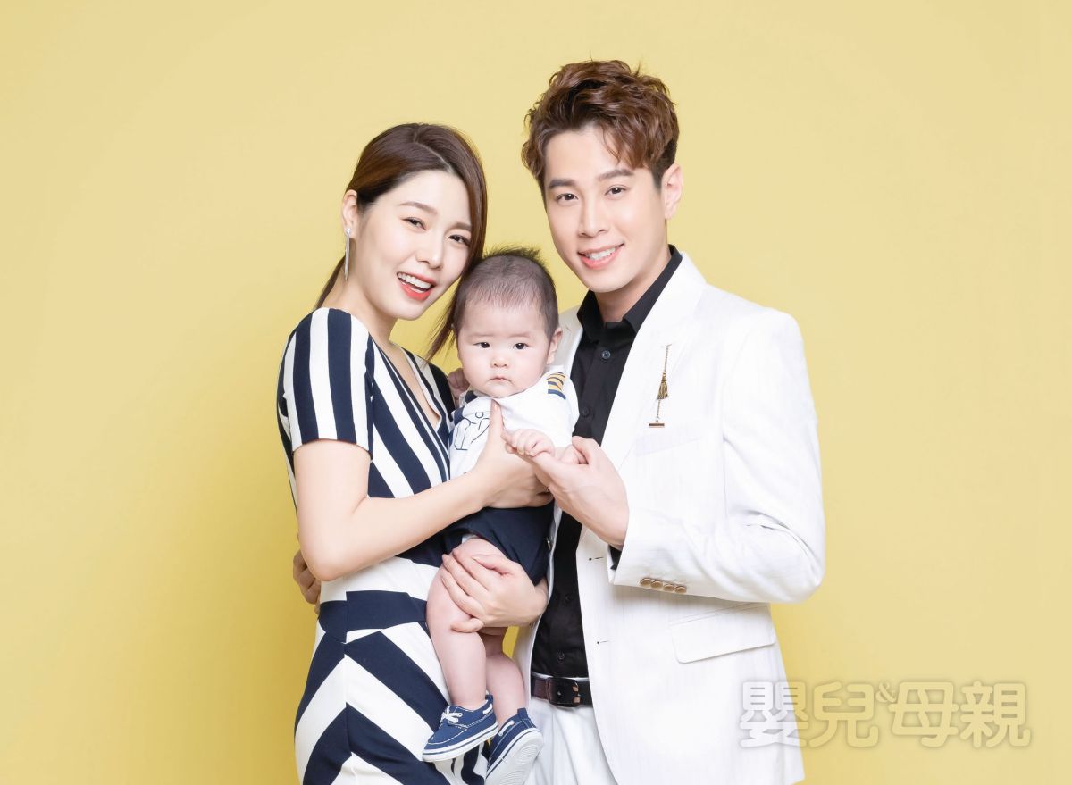 ▲白家綺與吳東諺婚後生了一子。（圖／嬰兒與母親提供）