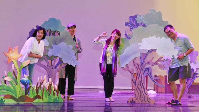 ▲諾貝爾兒童歌舞劇《青鳥》在高雄文化中心至德堂演出。（圖／記者陳美嘉攝）