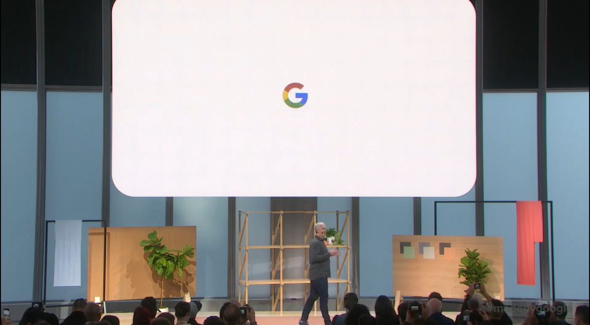 ▲Google日前宣布收購穿戴裝置公司「Fitbit」。（取自Google發表會）