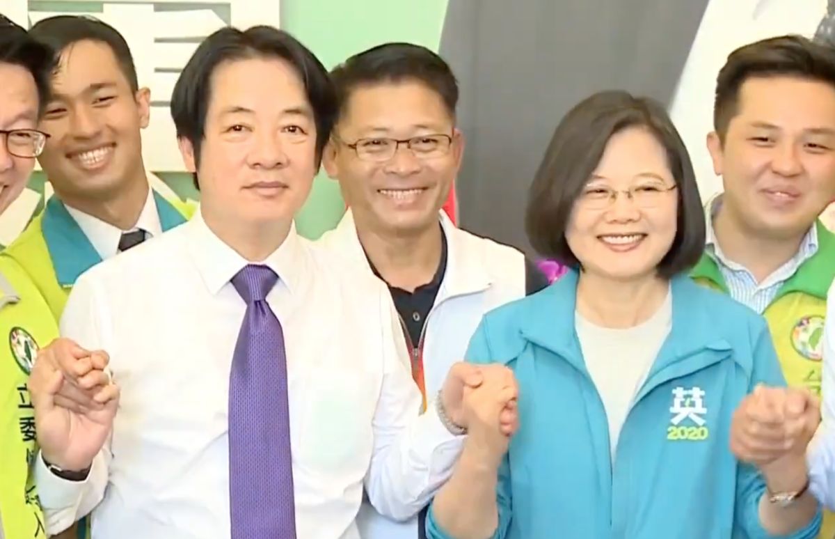 ▲總統蔡英文與前行政院長賴清德。（圖／NOWnews攝影中心）