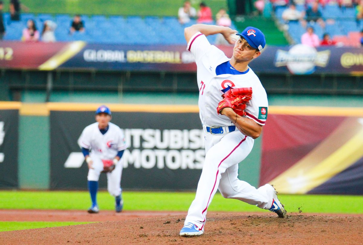 ▲世界12強棒球錦標賽，中華隊投手江少慶。（圖／記者葉政勳攝 , 2019.11.02）