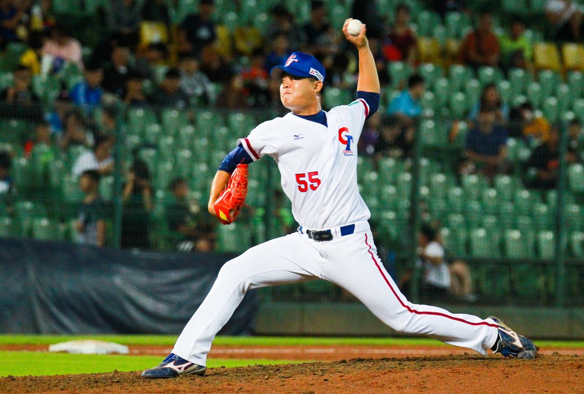 ▲世界12強棒球錦標賽，中華隊投手王宗豪。（圖／記者葉政勳攝 , 2019.11.02）