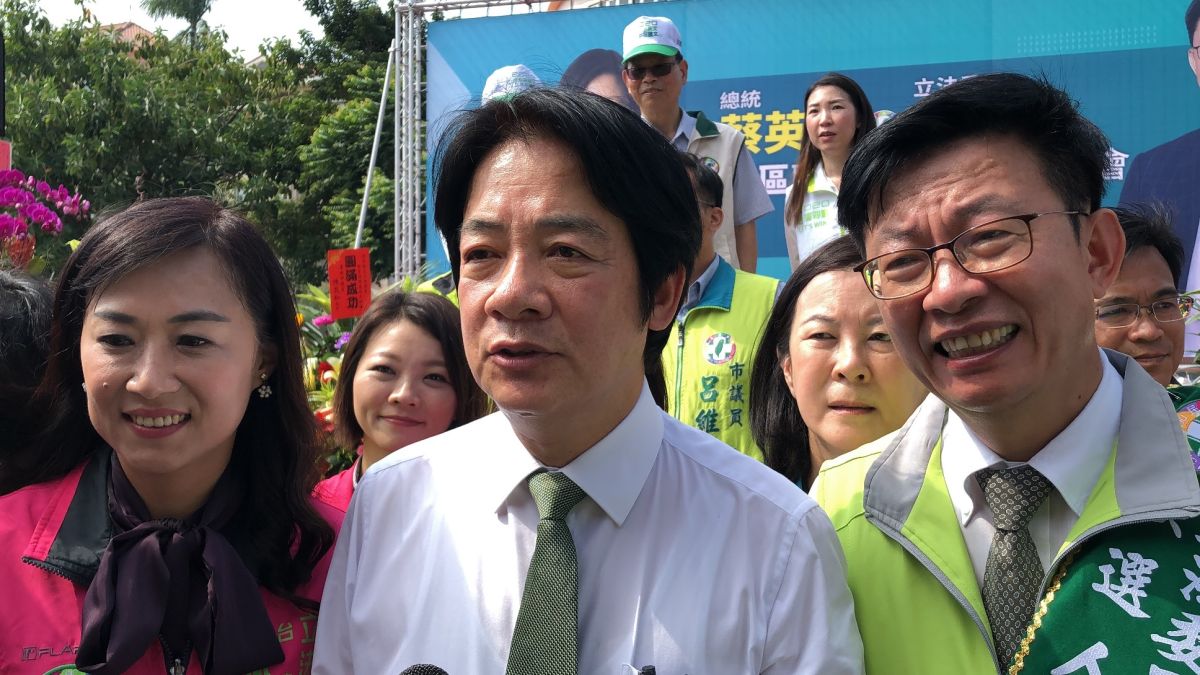 ▲前行政院長賴清德開始全國輔選行程，優先輔選選情較艱困地區。（圖／記者陳聖璋攝，2019.11.03）