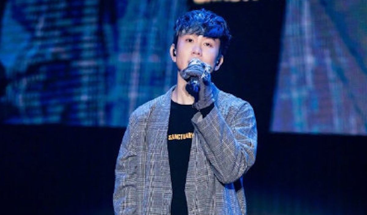 ▲林俊傑抱病開唱。（圖／翻攝微博）